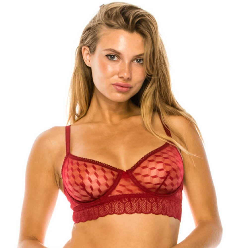 Youmita Mesh Underwire Bra